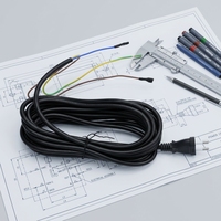 Cable de Alimentación Estándar Brasileño de 3 Pines C13 NBR 14136 H05VV-F 3G0.75mm2 para Monitor de Computadora, TV, Impresora, Electrodomésticos, Cable de Repuesto OEM