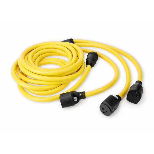 NEMA L14-30P L14-30R 125/250V 30A 3-Prong Male Plug Twist-Lock Female Receptacle Industrial Equipment Welder Extension Cord IP44