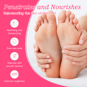 <span class=keywords><strong>Masque</strong></span> pour les pieds <span class=keywords><strong>hydratant</strong></span> et nourrissant LAIKOU Japan Sakura à l'urée et au lait de chèvre, élimination des peaux mortes et des callosités, outil de réparation des pieds, membrane - Product Image 4