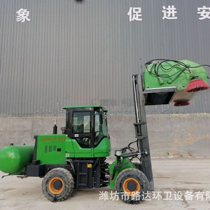 Road <b>Sweeper</b> Diesel <b>Powered</b> Cleaning Machine For Tunnel Road Highway Sweeping Efficient Operation - Product Image 1