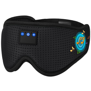 Antifaz Musical Inalámbrico Bluetooth 5.4 con Material Transpirable, Auriculares 3D <span class=keywords><strong>para</strong></span> <span class=keywords><strong>Dormir</strong></span> y Tomar Siestas - Product Image 2