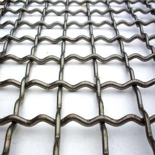 Manufacturer Supply 40x40 500x500 325x2300 6 mesh 300 micron crimped stainless steel wire mesh