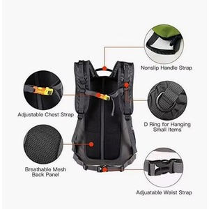 Mochila de Ciclismo con Luz LED Indicadora, Muestra Gratis, Bolsa Reflectante para Bicicleta, 18L, Seguridad Nocturna, Ciclismo, Running - Product Image 3