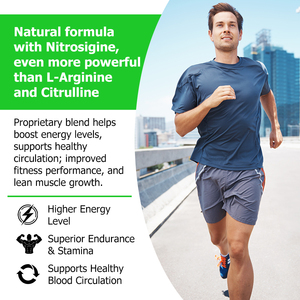 Factory Direct Nitric Oxide Capsules with L Taurine Enhanced <b>Physical</b> Performance Maintain Healthy Blood Pressure Capsules - Product Image 4