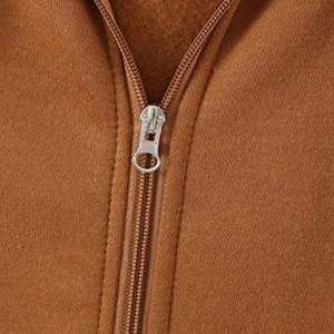 Fabrication sur mesure, vente en gros, pull de haute qualité, veste enduite à glissière à manches longues, sweat à capuche surdimensionné à épaules tombantes et à cordon de serrage - Product Image 3