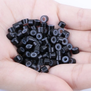 FH Micro Ring Beads Perles en gros Silicone Micro Ring perles liées pour l'extension de cheveux I Tip - Product Image 2