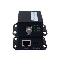 Caméra IP sur RF câble coaxial Extender 500m RJ45 vers émetteur de diffusion RF
