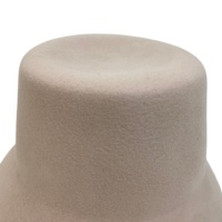Chapeau de sauna 100% laine australienne, chapeau en feutre une pièce, chapeau de protection contre la chaleur pour femmes, accessoires de bien-être pour spa et hammam