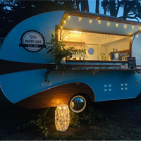 Caravane à glaces, restaurant de pizzas, kiosque à snacks, cuisine mobile, remorque à café et à nourriture à vendre à Dubaï, cuisine sur roues