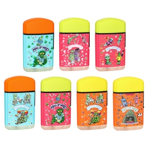 Custom Gift Print Logo PSI <b>Windproof</b> Refillable Promotional Torch <b>Lighter</b> - Product Image 2