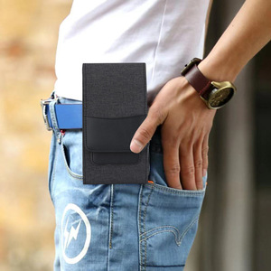 Funda Universal de Nailon para Teléfono Móvil, Funda con Clip para Cinturón, Bolsa de Transporte para Samsung, <span class=keywords><strong>iPhone</strong></span> 16, 15, 14, 13, <span class=keywords><strong>12</strong></span>, 11 <span class=keywords><strong>Pro</strong></span> <span class=keywords><strong>Max</strong></span> - Product Image 6