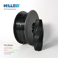 Filament d'imprimante 3D Hello3D couleur normale 1,75 mm, extrudeur lisse, résistant, filament PLA 1 kg