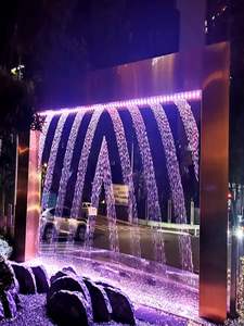 Cortina de Agua Digital para Piscina, Cortina de Agua Artificial para Exteriores, Decoración Acuática, <span class=keywords><strong>Cascada</strong></span> de Agua - Product Image 6