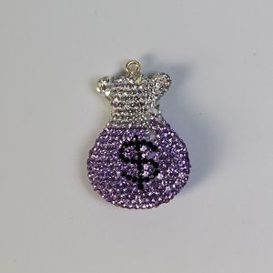 Lussuosi e Adorabili Charms a Forma di Borsa Pieno di Strass, Decorazioni per Portafogli, Diamanti in Cristallo di Argilla, Accessori per Custodie Telefono, Specchietti e Ornamenti per Auto - Product Image 6