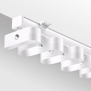 Nuovo Design Binario per Tende Pieghevole Manuale in Metallo, Aste e Accessori per Tende in Alluminio per Uso Domestico - Product Image 6