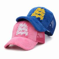 Casquette Trucker en Fausse Fourrure Douce et Chaude, Respirante, à Dos en Maille, 5 Panneaux Structurés, Logo Personnalisé, Vente en Gros