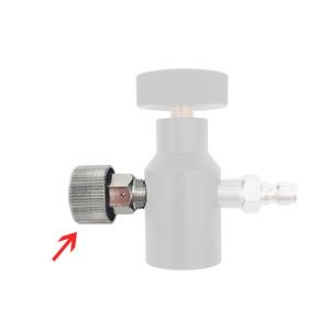 Adaptador de válvula de purga de rosca 1/8NPT M10*1, accesorios y piezas para herramientas neumáticas, para recarga de cilindros de tanques de bomba manual HPA - Product Image 6