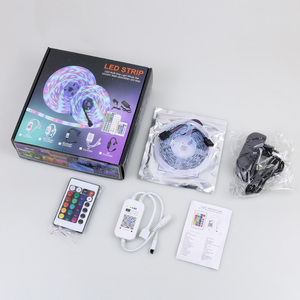 Alexa Google Home Tuya <span class=keywords><strong>Wifi</strong></span> IP65 Tira de luces <span class=keywords><strong>LED</strong></span> flexible a prueba de agua Tira de luces <span class=keywords><strong>LED</strong></span> RGB - Product Image 6