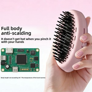 <strong>Mini</strong> Straightening Comb Rechargeable Battery Wireless Portable <strong>Hair</strong> <strong>Straightener</strong> No Damage <strong>Hair</strong> Care Styling - Product Image 1