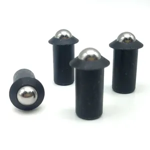 Excellent Quality Steel Black Oxide Spring Loaded Press Fit Ball Nose Spring Plunger