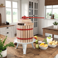 XH Brand Hoge Efficiëntie Spirale Fruitpers Machine Model 001 Multifunctioneel Houten Eenvoudige Bediening voor Thuis & Commercieel Gebruik