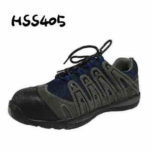 WYX,hot selling anti-puncture sport safety shoes with fiberglass toe shock-proof EVA+rubber outsole sport training shoes HSS405