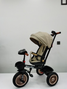Tricycle pour enfants sur mesure de haute qualité avec siège rotatif à 360 degrés, tricycle pour bébé - Product Image 6