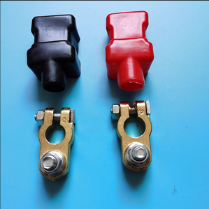 Araba pil kazık kafa koruyucu kapak pil chuck klip pozitif ve negatif kutup bağlayıcı kapak pil terminali yalıtım - Product Image 2