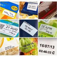 Pita Resin Transfer Termal TTO Grosir 33mm*500m, Kompatibel Kecepatan Tinggi, Bersertifikasi ROHS, Dapat Disesuaikan