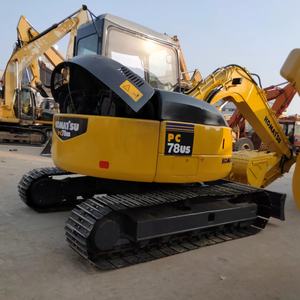 Komatsu เครื่องขุดมือสอง7ตันเครื่องขุด Pc78us แบบใช้ทำจากญี่ปุ่น - Product Image 3