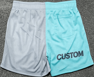 Shorts de bain vintage d'été pour hommes, 100% polyester tricoté, respirant, taille élastique, logo personnalisé - Product Image 3