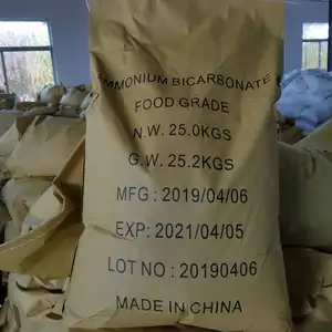 High Quality Factory Price White Crystal Powder Food Grade Ammonium Bicarbonate