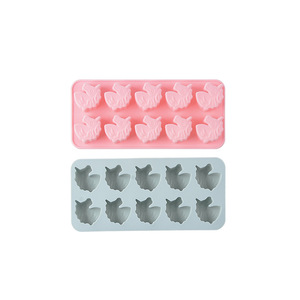 Moules à cake pops en silicone <span class=keywords><strong>licorne</strong></span> mignons à 10 cavités, sans BPA, résistants à la chaleur, réutilisables, antiadhésifs, écologiques, pour glaçons et chocolat - Product Image 2