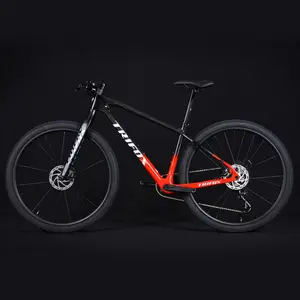 TRIFOX कार्बन फाइबर पहाड़ Bike12Speeds डिस्क ब्रेक कार्बन फाइबर फ्रेम पूर्ण निलंबन साइकिल टायर 29 इंच पर्वत बाइक