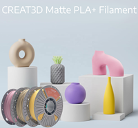 Filament d'impression 3D Creat3D Matte PLA+ Texture mate Meilleure résistance Haute vitesse Max 300 mm/s Filament d'impression 3D Matte PLA Pro