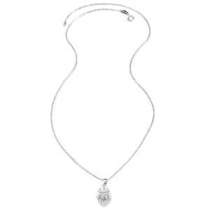 Collane di gioielli di moda nero nuovo anello di lusso lungo 14 18K oro cuore girocollo donna ciao collana in acciaio inox