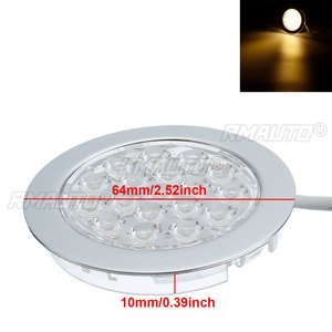 Lampe de lecture LED 12V pour intérieur de voiture, 2/4/6/8 pièces, spot LED 18 LED, plafonnier pour caravane, bateau - Product Image 4