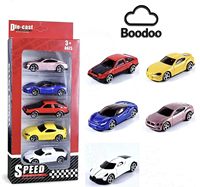 Коллекция игрушечных машинок Boodoo 1:64 из ABS-пластика с фрикционным приводом: GT Mk2, 997, Stagea, R34, Singer, 964, 151 Style для детей