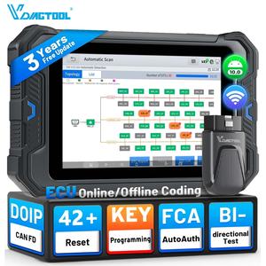 USA Lager VD80BT Professionelles Mechaniker-Werkzeug Automotive ECU Programmiergerät Drahtloser Auto-Diagnosescanner mit Schlüsselcodierung - Product Image 1