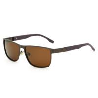 Nouvelles Lunettes de Soleil Polarisées de Luxe pour Femmes, Lunettes de Conduite, Gafas Vintage en Métal pour Hommes, Lunettes de Soleil Classiques pour Voyages en Plein Air et Pêche