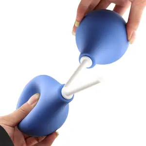 Anal/Vaginal Men Certificate Medical Douche Bulb Women Comfortable Anal Douche Enema Bulb Comfortable Medical Kit Sexy Toys