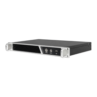 Boîtier de serveur industriel 1U personnalisé en aluminium avec ventilation alvéolée pour montage en rack, fabrication OEM