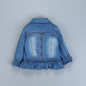 Vestes bomber en jean pour enfants Kurti, vêtements en gros pour l'extérieur - Product Image 4