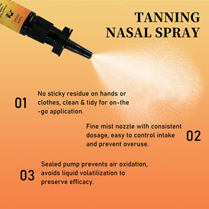 Spray Nasal <span class=keywords><strong>Acelerador</strong></span> de <span class=keywords><strong>Bronceado</strong></span> Extra Fuerte 8X, 10 ml, <span class=keywords><strong>Bronceado</strong></span> Profundo, con Caja y Etiquetas - Product Image 3
