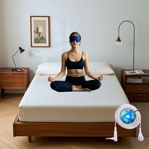 Protège-oreilles de mise à la terre avec fibres d'argent - Anti-âge et aide au sommeil - Livré avec cordon de mise à la terre, testeur de prise, stylo de test et cache-œil - Product Image 6