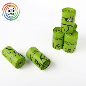 Auslaufs icherer Hunde mülls ack Biologisch abbaubare Hundekot beutel Abbaubare große Mülls äcke für Hunde - Product Image 3