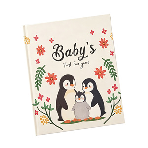 <span class=keywords><strong>Livre</strong></span> <span class=keywords><strong>de</strong></span> souvenirs personnalisé pour les 5 premières années, album photo, journal, scrapbook avec papier offset - Product Image 1