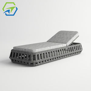 Elegante Lujo PE Patio Daybed Modern Chaise Lounge <span class=keywords><strong>Tumbona</strong></span> <span class=keywords><strong>para</strong></span> Hotel Playa Piscina Jardín <span class=keywords><strong>Terraza</strong></span> Zonas de piscina al aire libre - Product Image 5