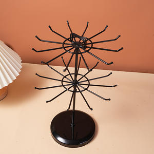 メタル1/<span class=keywords><strong>2</strong></span>/3レイヤーブレスレット時計バングルネックレスジュエリーディスプレイスタンドリングイヤリングヘアアクセサリー収納ラックジュエリーホルダー - Product Image 5