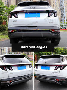 Per <span class=keywords><strong>hyundai</strong></span> <span class=keywords><strong>Tucson</strong></span> 2021 2022 2023 Nx4 <span class=keywords><strong>accessori</strong></span> interni per auto paraurti posteriore fendinebbia decorazione decorazione parte 2025 - Product Image 3